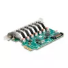 Scheda DeLOCK PCI Express x1 a 7 x connettore femmina USB 5 Gbit/s Type-A esterna