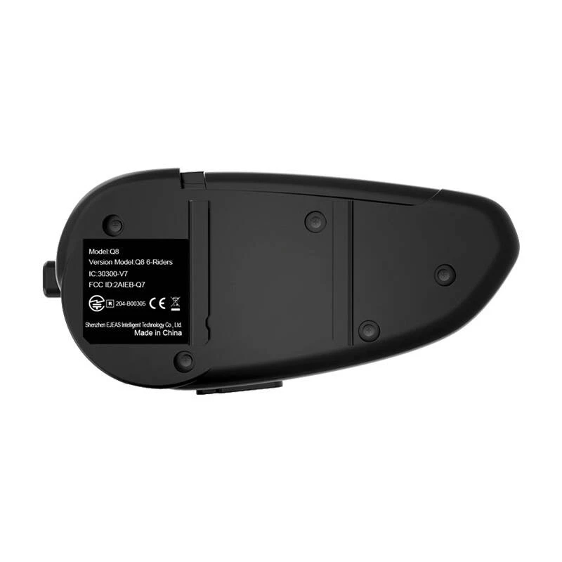 Interfono per moto EJEAS Q8 comunicatore Bluetooth per casco interfono a lunga distanza