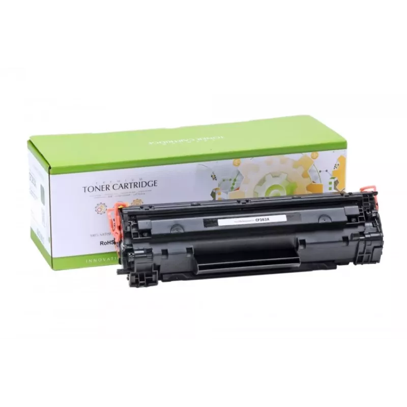 Compatibile Static-Control Hewlett-Packard CF283X / Canon CRG-737, nero, 2200 pagine
