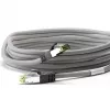 Goobay cavo patch CAT 8.1, S/FTP (PiMF), grigio, 3 m - LSZH senza alogeni, rame AWG 24 (55138)