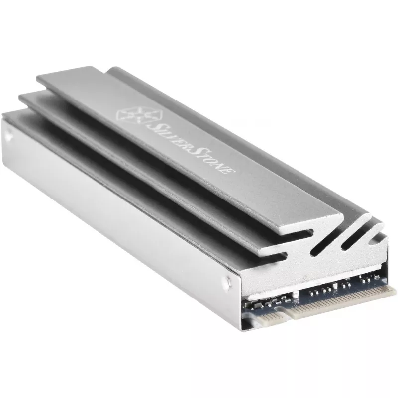 Dissipatore passivo M.2 SILVERSTONE TP04 — dissipatore in alluminio per SSD M.2 (SST-TP04)