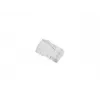 LANBERG connettore per cavi RJ-45 PLU-5000, schermatura U/UTP (UTP), bianco traslucido, confezione da 100