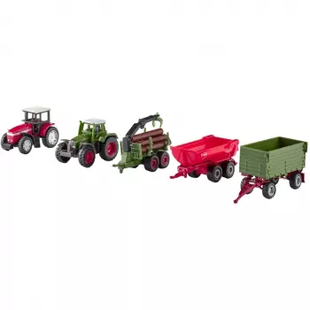 Set veicoli agricoli giocattolo Siku Farmer 8300 — modelli di macchine agricole in pressofusione
