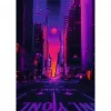 Puzzle Ravensburger New York in Neon, 1000 pezzi, puzzle per adulti