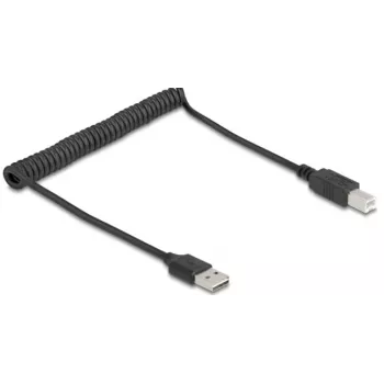 Cavo USB DeLOCK 90130 USB 2.0 0,8 m nero