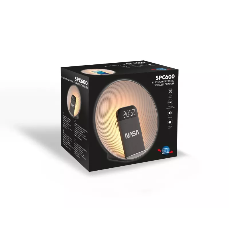 NASA SPC600 altoparlante Bluetooth/sveglia/caricabatterie wireless