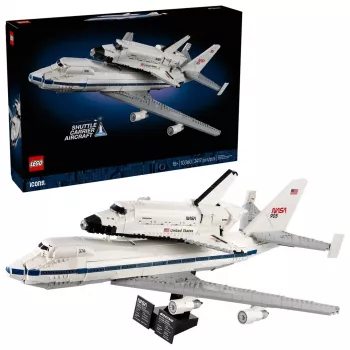 LEGO Icons Shuttle Aircraft 10360 set da costruzione – 2417 pezzi, modello da esposizione 270 × 535 × 630 mm