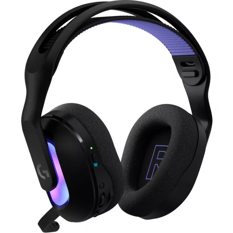 Headset da gaming wireless Logitech G G522 LIGHTSPEED LIGHTSYNC RGB con microfono e connettività tripla audio sincronizzata avanzata - LI
