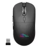 Mouse senza fili MEDIA-TECH MT1124 BT/RF Silent & Recharge — ambidestro, 3200 DPI, Bluetooth + 2,4 GHz USB, 6 tasti, ricaricabile