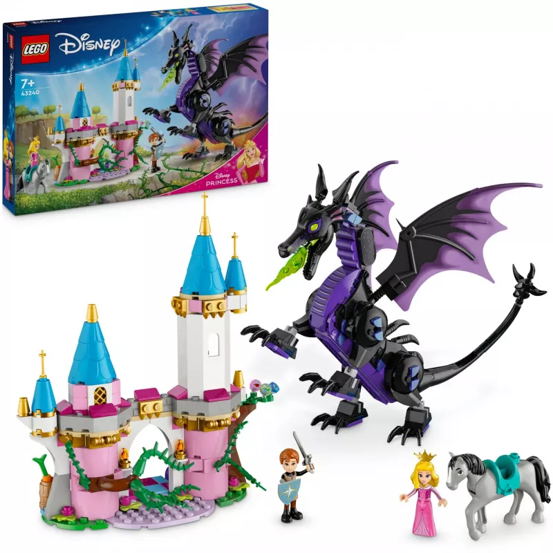 LEGO Disney Princess 43240 Malefica come drago