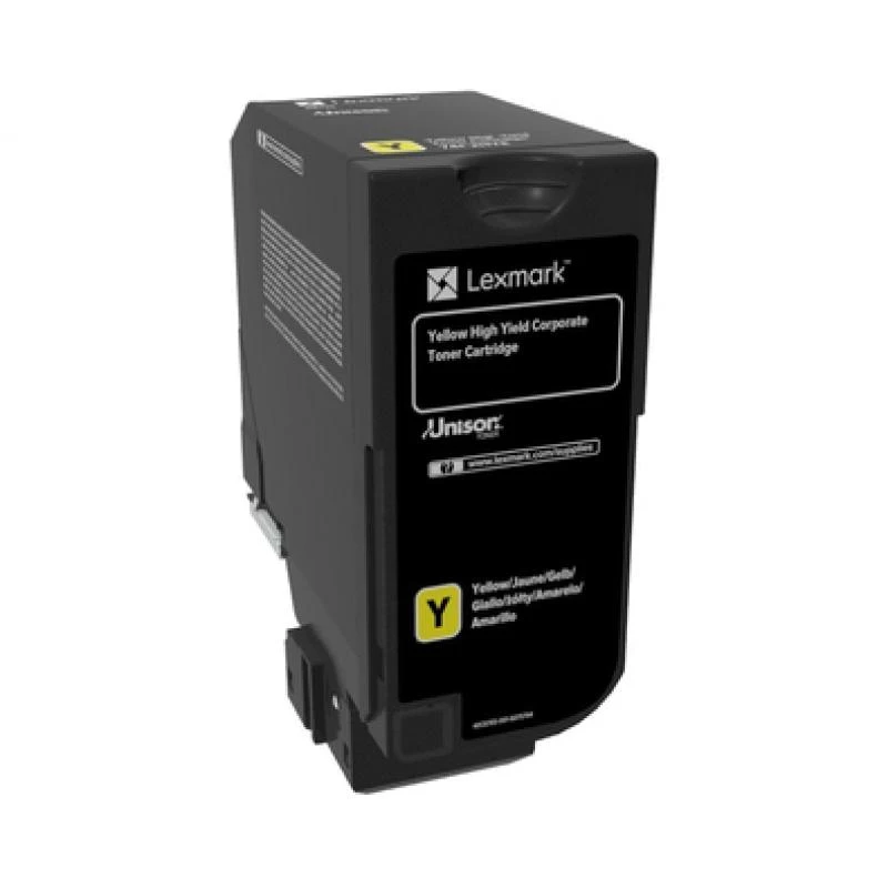 LEXMARK 74C2HYE Toner Lexmark 74C2HYE giallo 12 000 pagine CS725de / CS725dte