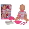Bambola SIMBA New Baby Born Bobas 105032533 – corpo in gomma, dimensione neonato