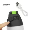 Lampada da campeggio LED ricaricabile MACLEAN MCE298 3W portatile, alimentazione USB, compatta