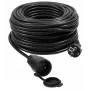 VERTEX PZO50M prolunga avvolgibile 50 m 3x2,5 mm nero