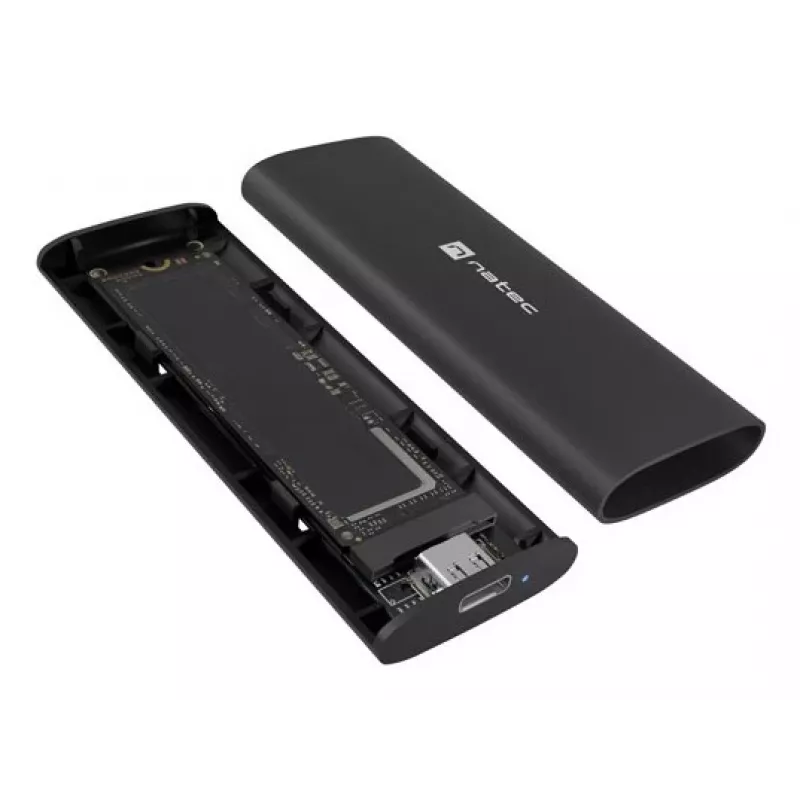 Natec SSDESTERNO Rhino M.2 NVMe Lite USB-C 3.1 Gen 2 Aluminum Cisc Enclosure