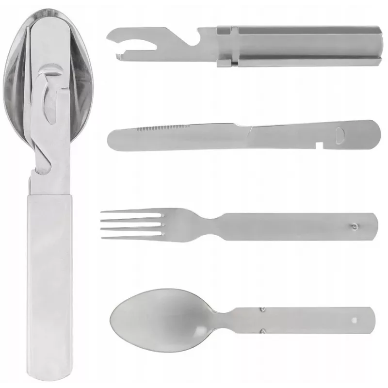 Set posate da campeggio BW - acciaio inox