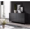 Cama Sideboard 2D REJA grigio grafite lucido/grigio grafite lucido