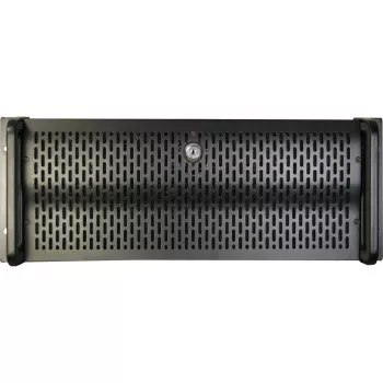 Case per server Inter-Tech IPC 4U-4129L rack argento metallico