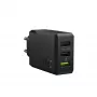 Caricabatterie per dispositivi mobili Green Cell CHARGC03 nero per interni