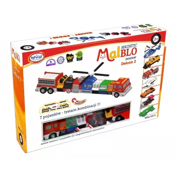 Set veicoli Popular Playthings Magnetic Mix or Match