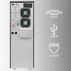 Qoltec 52284 UPS gruppo di continuità | 10kVA | 10000W | fattore di potenza 1,0 | LCD | EPO | USB | online