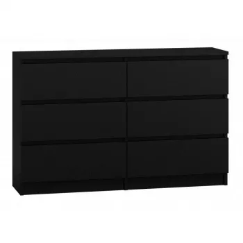 Cassettiera Topeshop M6 120 CZERŃ
