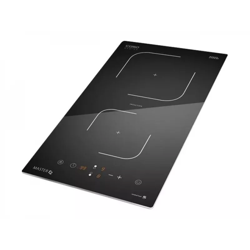 Caso | Piano cottura | Master E2 | Induzione | Numero di fuochi 2 | Touch | Timer | Nero