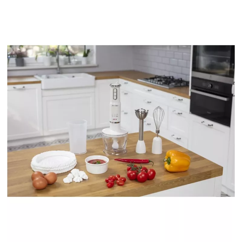 Frullatore a immersione MPM MBL 43 bianco 600W con accessori