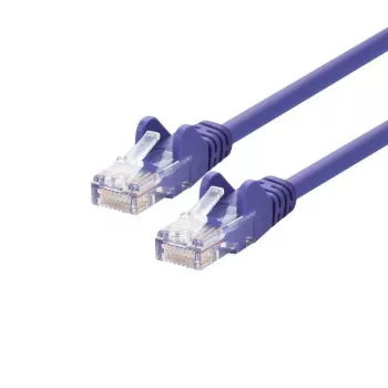 Cavo di rete LOGON TCU55U200P — Cat5e U/UTP, RJ-45 maschio su RJ-45 maschio, 20 m, viola, contatti dorati
