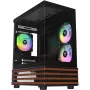 PC Micro Tower Thermaltake View 170 WS ARGB — case micro, nero, supporta alimentatore PS2, 2x 120 mm laterali + 1x 120 mm posteriori, HDD 2,5/3,5 pollici