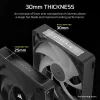Corsair iCUE LINK RX120 MAX ARGB ventola per case 120mm confezione da 3 nero