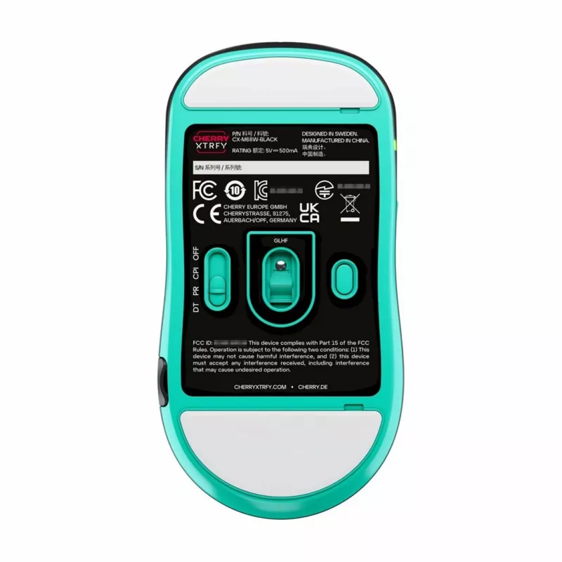 Mouse CHERRY XTRFY M68 Wireless RF wireless