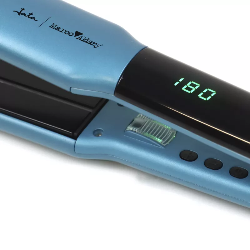 Piastra per capelli JATA JBPP5570 60W piastre in ceramica nero blu