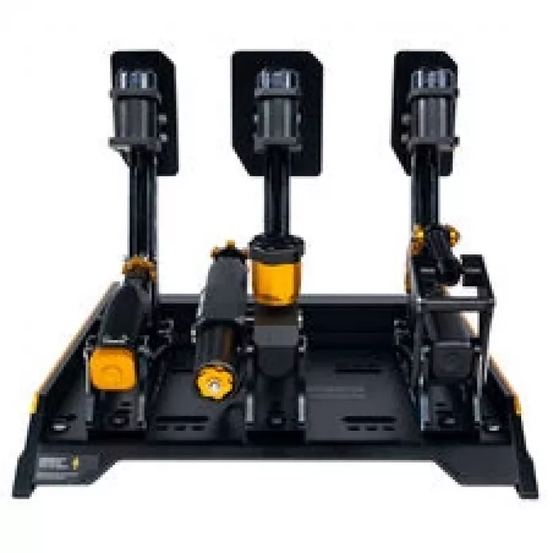 Set pedali CONSPIT CPP EVO 3 V2 con cilindro freno idraulico e frizione - nero