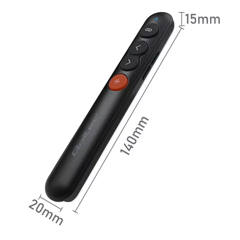 Presentatore con puntatore laser 4in1 USB 3.0 2,4 GHz 30 m