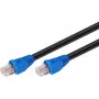 Microconnect B-UTP660SOUT Cavo di rete nero 60 m Cat6 U/UTP (UTP)