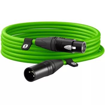 Cavo XLR Premium XLR6M-G verde (verde chiaro, 6 metri)