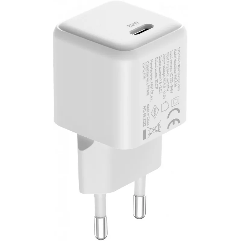 Alimentatore USB-C YENKEE YAC G20 20W 3A Power Delivery