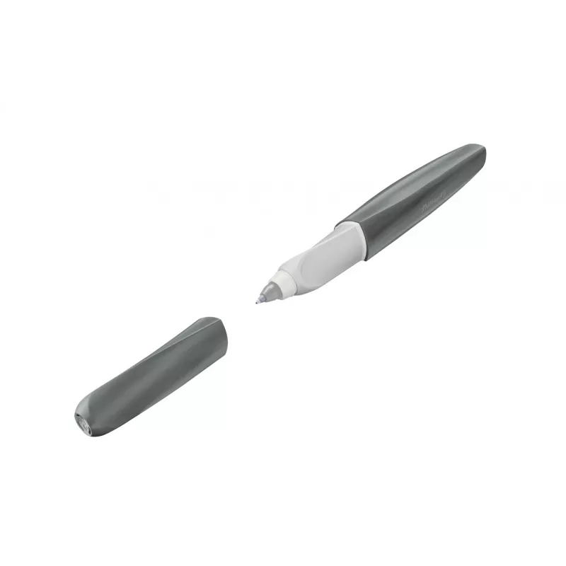 Penna a sfera Pelikan Twist eco blu-grigio – scrittura comoda e morbida