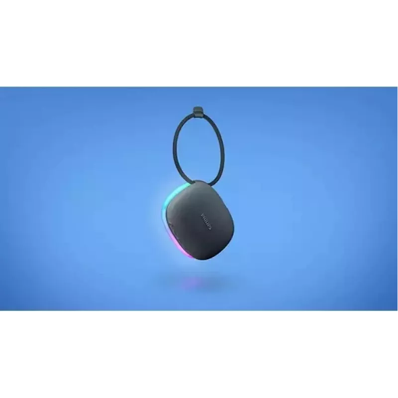 Altoparlante Bluetooth Philips TAS2307BK/00 con luci integrate, riproduzione audio wireless