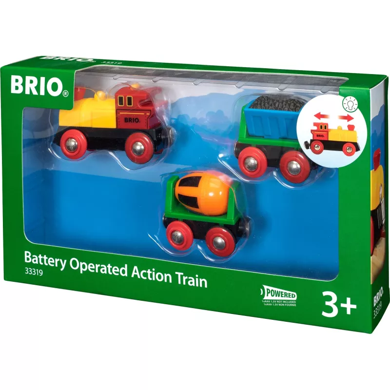 World Treno con locomotiva a batteria, veicolo giocattolo