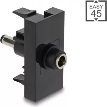 Set di connettori per alimentatore DELOCK Easy 45 modulo DC 5,5×2,1 mm e 5,5×2,5 mm