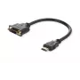 Microconnect HDMDVI15CM cavo adattatore video 0,15 m HDMI Type-A (Standard) DVI-D nero