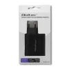 Qoltec 51716 caricabatterie da parete 63 W, USB-C PD + USB QC 3.0, 5-20 V 1,5-3 A, nero