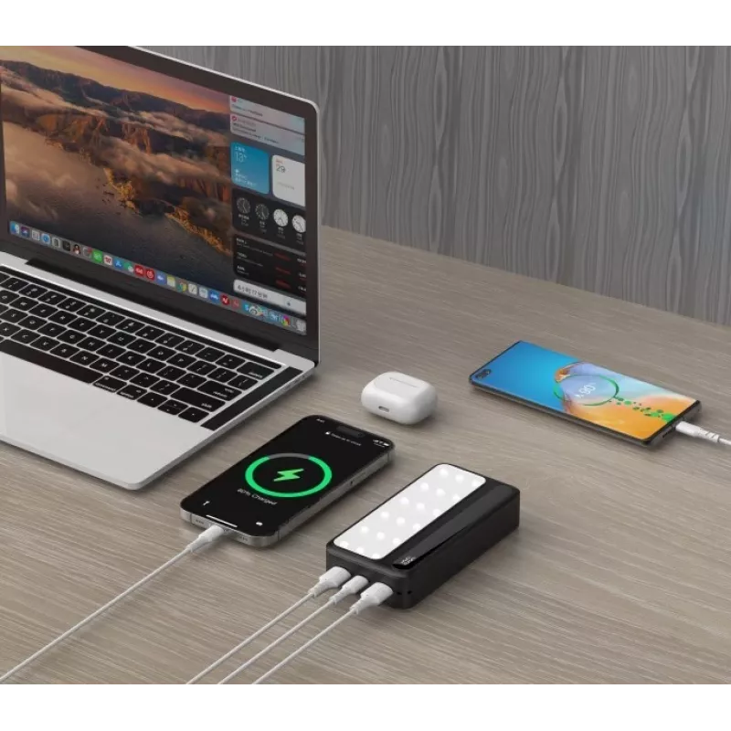Powerbank portatile P20 LCDPD LAMP 20000mAh