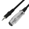 Microfono PC con filo MEDIA-TECH MT397K con ingresso XLR, supporto da tavolo, cavo 2,4 m, 20–20000 Hz, sensibilità -32 dB