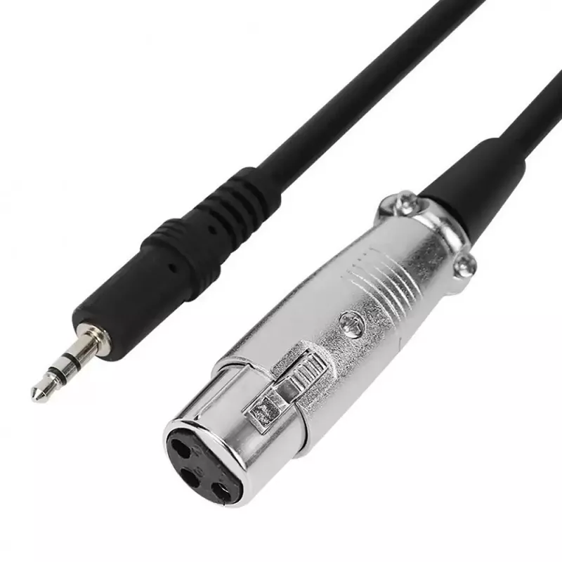 Microfono PC con filo MEDIA-TECH MT397K con ingresso XLR, supporto da tavolo, cavo 2,4 m, 20–20000 Hz, sensibilità -32 dB