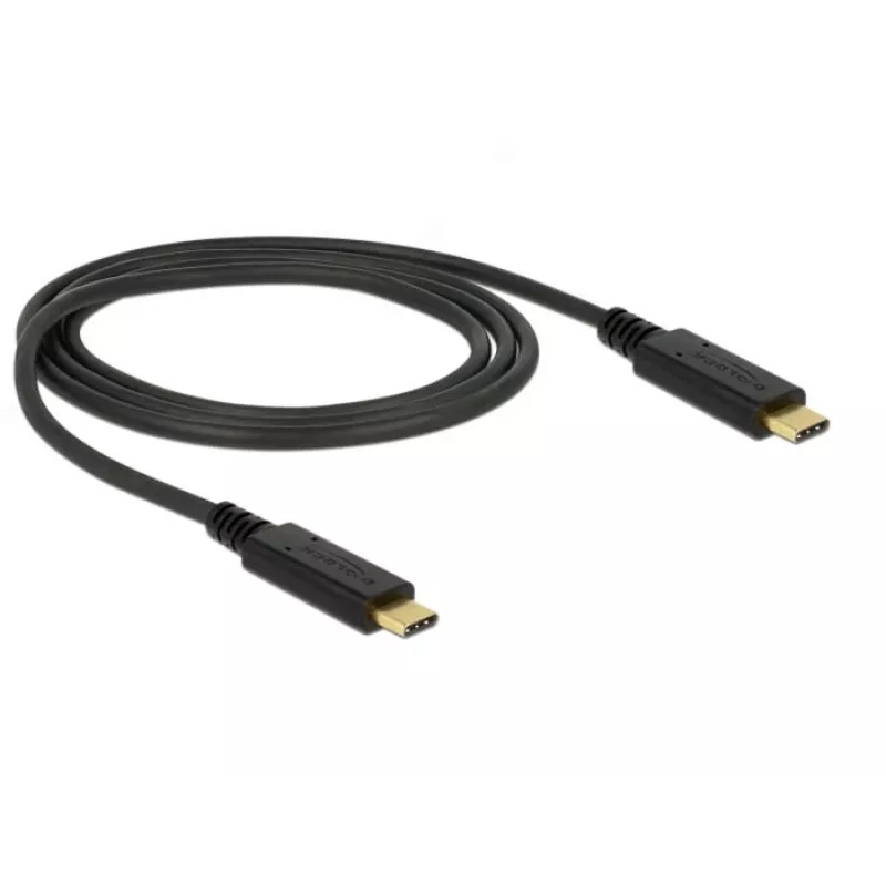 Cavo USB DeLOCK 83661 USB 3.2 Gen 2 1m USB-C nero