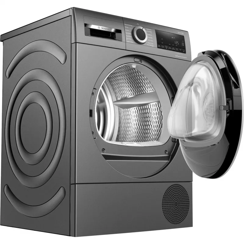 Bosch Serie 6 WQG2450R10 asciugatrice a libera installazione a carica frontale 9 kg nero