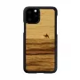 Custodia per smartphone man and wood per iPhone 11 Pro — terra nero